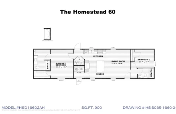 Homestead 60 HSD16602A